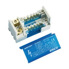 Rozvodný blok dvoupolový BD100/125A, 563800 ERICO BD 100/125A 563800