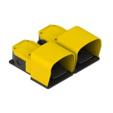 Dvojitý nožní spínač PC2-28, (PX10110+VFKIT30+PX10110), IP53 PIZZATO PC2-28