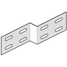 Redukce kabelového žlabu, výška 35mm, Sendzimir HL SYSTEM HL VS35.050