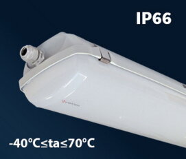 Prachotěsné svítidlo EXTRA-LED-PLUS/FROST-1R-4750-258-4K-DIM DALI, IP66