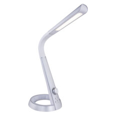 Stolní svítidlo MITTI stříbro LED 8W 460lm/RGB 2W 3000-4000-6500K GLOBO 58376S