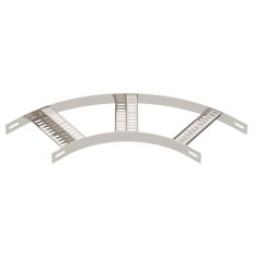 OBO SLZB L 90 200 A4 Oblouk 90° pro kabelový žebřík SL B206mm Nerez