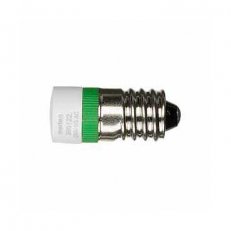 Schneider MTN395122 LED lampa E10, AC/DC 230V, zelená