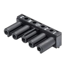 zásuvka do plošného spoje, 5-pól, gesis, černá WIELAND 92.053.0058.1