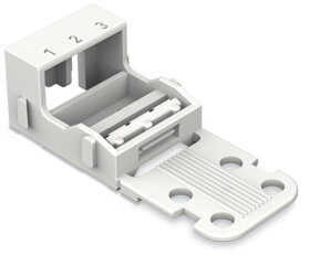 Upevňovací adaptér pro 3vodičové svorky řada 221 4mm2 bílá WAGO 221-503