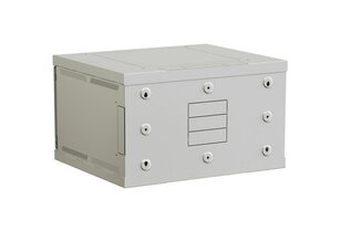Rozvaděč nástěnný SENSA 6U 500mm, dveře sklo, RAL 7035 SOLARIX 83000181