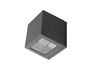 Venkovní nástěnné LED svítidlo CANTO LED, šedá - teplá PANLUX LHT-9062