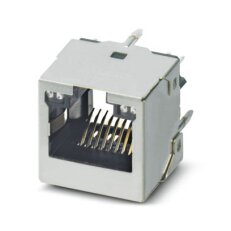 Modulární konektory desek plošných spojů RJ45 CUC-IND-J1ST-S/R4LS-LED-S 1321102