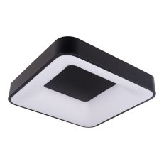 ZULU HPD60-B černé hranaté stropní TRIAK CCT LED svítidlo T-LED 105540