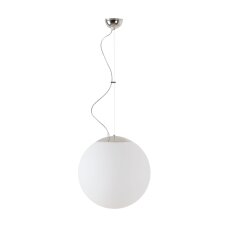 Závěsné svítidlo se skleněným stínidlem OSMONT ADRIA L3 13W IP40 E27 chrom