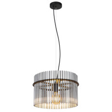 Závěsné svítidlo GORLEY černá 1x E27,max. 60W 230V GLOBO 15698H