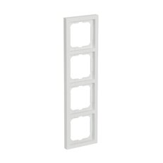 Čtyřrámeček ABB FUTURE LINEAR mechová bílá 1724-884K 2CKA001754A4417