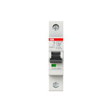 ABB S201MT-Z50, jednofázový jistič,  50A, Z, 10kA, určeno pro drážní aplikace