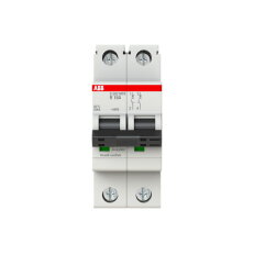 ABB S202MTR-B16, dvoupólový jistič, 16A, B, 10kA, určeno pro drážní aplikace