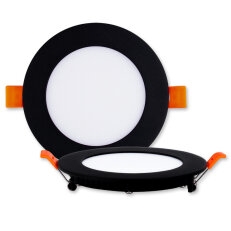 LED podhledové svítidlo Toro R9, 9W, 2700K, černá barva svítidla