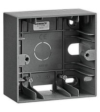 Krabice nástěnná 1násobná, antracit SCHRACK EV115306--