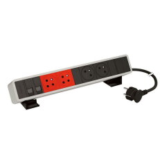 ONDESK 2X2PT 2X2PT NEZ 2XRJ45 ČER/HLI