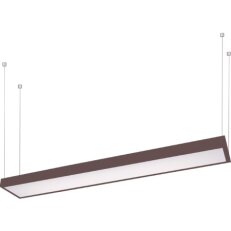 Závěsné svítidlo Quatro panel S 1200x150 závěs hnědá 22W IP20 LED 4000K
