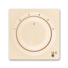 Kryt termostatu s otočným ovládáním, krémová ABB 3292G-A00300 C1