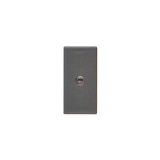 Kryt K45 Mini-jack 3,5mm 45×22,5mm grafitově-šedá K123B/14