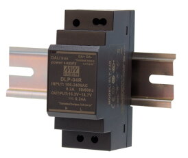 Napájecí zdroj DALI sběrnice na DIN 16V, 240mA MEAN WELL DLP-04R