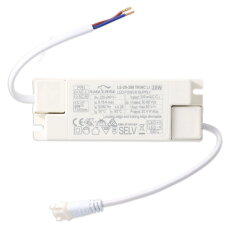 Stmívatelný driver Triac 20W, PF 0,9, vý