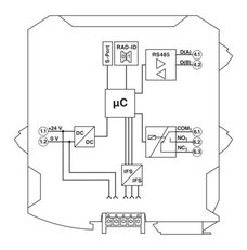 Komunikační modul RAD-RS485-IFS PHOENIX CONTACT 2702184