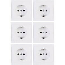 923413051 Profi-Pack: 6 Earthed socket o