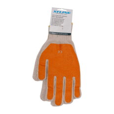 Rukavice Scoter polomáčené v PVC velikost 10'' (blistr) XTLINE JA142103/10B