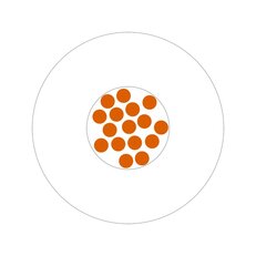 Jednožilový vodič H05V2-K 1X0,5 WH bílá LAPP 4515051