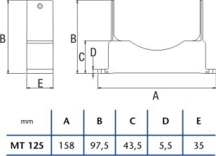 Ostatní Stojánek MT-100 CATA 01991000