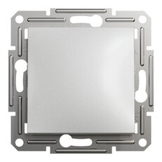 ASFORA Přepínač střídavý řazení 6, bezšroubový, alu SCHNEIDER EPH0400161