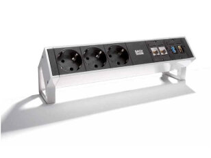 Bachman 902.502 DESK2 3xSchuko 2xCAT6 1xHDMI