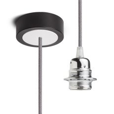 HEX závěsná sada ČZ+Č/BK+CHO+BK1 230V E27 28W RENDL R11915