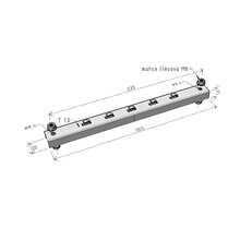 Podpěra PZM 300 ''GZ'' pro žlab 300/50, 300/100 ARKYS ARK-216030
