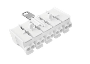 Svorkovnice SLK 3/5 E-SCHR (bez potisku) pro svítidla PC bílá Eleman 1000309