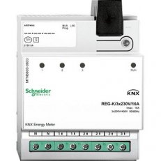 KNX Elektroměr REG-K/3x230V/16A SCHNEIDER MTN6600-0603