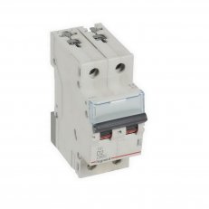 TX3 JISTIČ, 2 PÓLOVÝ, CHAR. D, 2A 6000A LEGRAND 403731