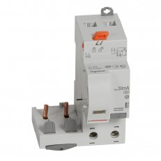 DX3 PROUDOVÝ CHRÁNIČ, 2 PÓLOVÝ, 63A 30MA, TYP A LEGRAND 410429