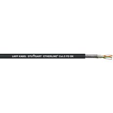 Ethernetový kabel ETHERLINE FD P BK CAT.5 LAPP CE217489