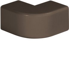 AEM 15X17 B 03198 Pevný vnější roh pro minikanály 15x17 - hnědá IBOCO B03198