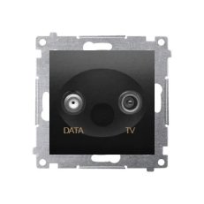 DAD1.01/49 Zásuvka TV-DATA, (strojek s k