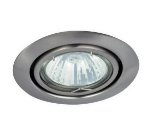 Spot relight GU5.3 12V 1x 50W IP20 saténový chrom RABALUX 1093