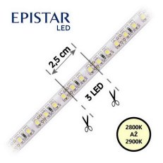 LED pásek 120LED/m 3528 IP65 2800-2900 K bílá 12V 8mm 20m FK TECHNICS 4731268-63