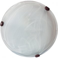 Stropní a nástěnné svítidlo Barborka 300 zašlá mosaz 60W IP20 E27 912193/71