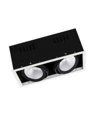 LEDVANCE SPOT MULTI 2x30W 3000K FL WT/BK