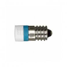 Schneider MTN395123 LED lampa E10, AC/DC 230V, modrá