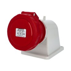Vestavná zásuvka IP67/400V/32A/4P 6h, úhel 90° - SpeedPRO FAMATEL 24352