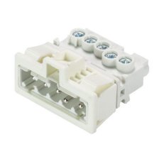 vidlice vestavná, 5-pól, gesis mini, barva bílá WIELAND 91.952.9053.0