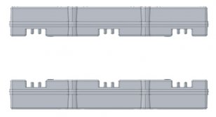 OEZ 20752 Držák přípojnicového systému PD-QK-DELTA110C